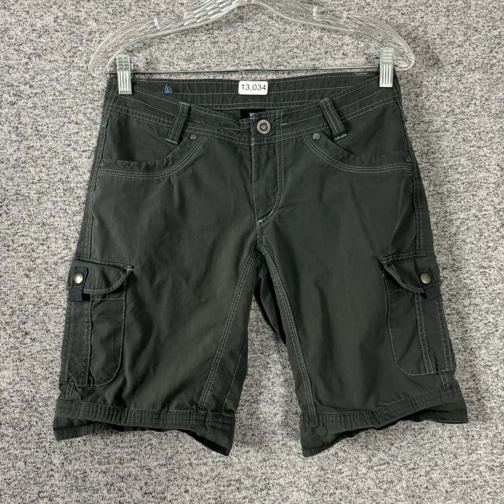 Kuhl Women’s Size 4 Gray Cotton 10" Splash Outerwear Shorts